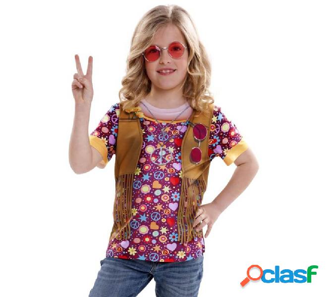 Maglietta da hippie per bambina