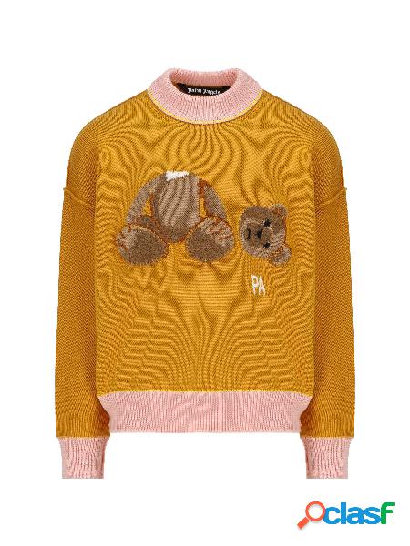 Maglione “Bear” In Lana Palm Angels