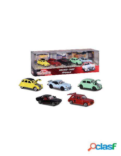 Majorette giftpack vintage cars 5 pz