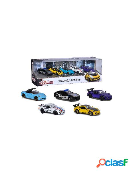 Majorette porsche gift pack 5 pezzi