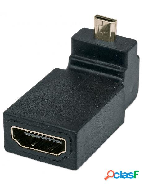Manhattan - adattatore hdmi a femmina / micro d maschio