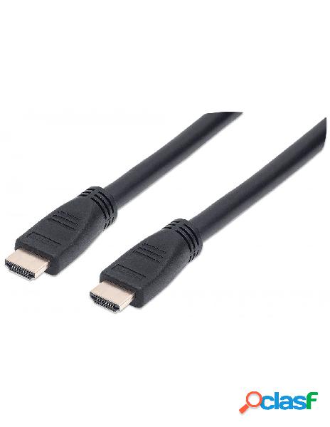 Manhattan - cavo hdmi cl3 high speed con ethernet a/a m/m