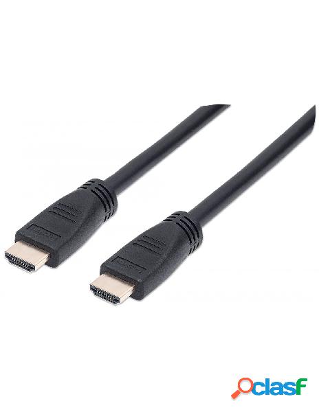 Manhattan - cavo hdmi cl3 high speed con ethernet a/a m/m 8m