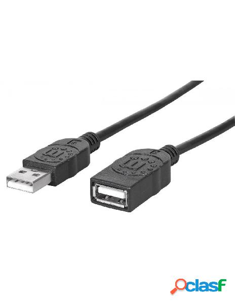 Manhattan - cavo prolunga usb 2.0 hi-speed 1.8 metri