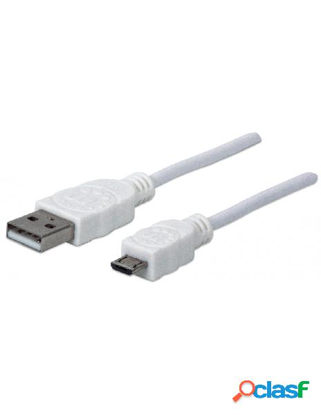 Manhattan - cavo usb 2.0 a maschio/micro b maschio 1,8m