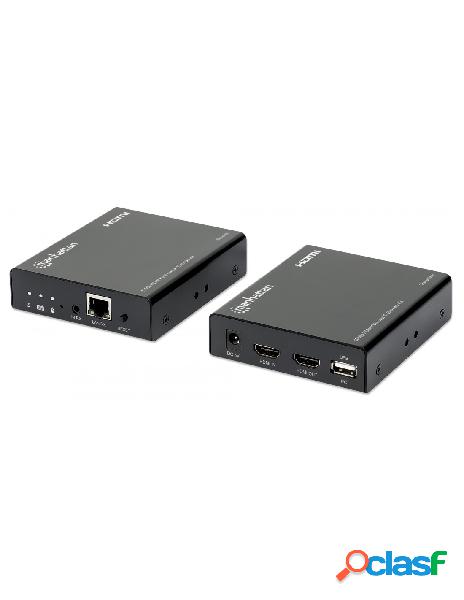 Manhattan - kit extender hdmi kvm over ip 1080p fino a 120m