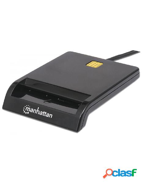 Manhattan - lettore/scrittore di smart card usb compatto