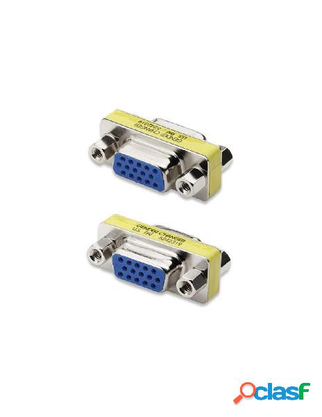 Manhattan - mini gender changer vga db 15 poli hd f/f