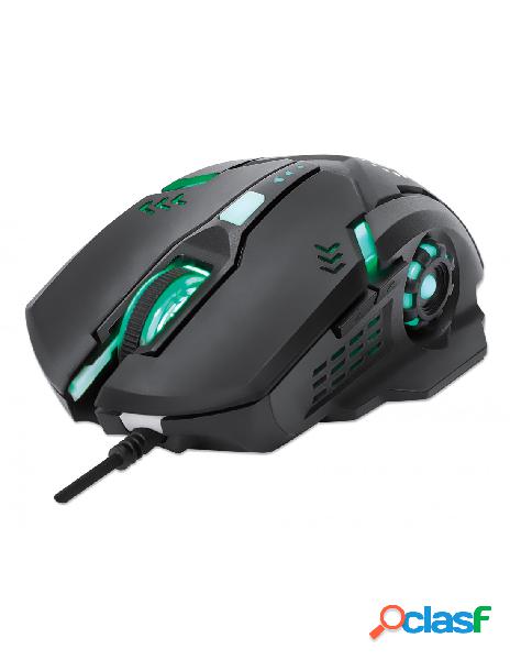 Manhattan - mouse ottico gaming usb 3200dpi
