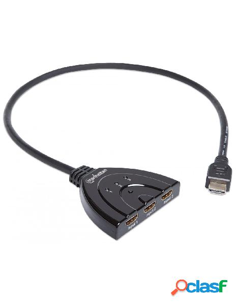 Manhattan - switch hdmi 3 in 1 out 1080p 3d