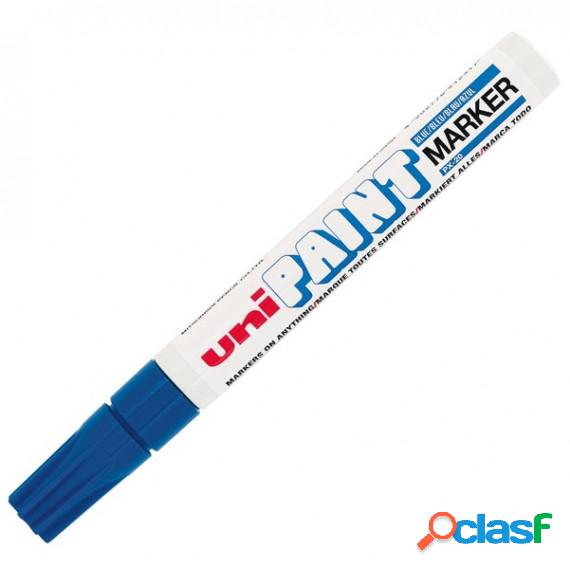 Marcatore Uni Paint PX20 - punta 2,8mm - blu - Uni