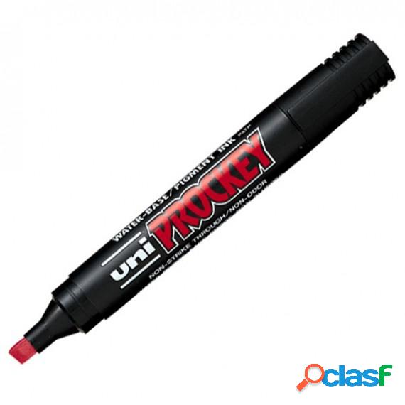 Marcatore Uni Prockey M126 - punta a scalpello da