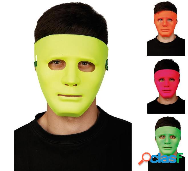 Maschera fluorescente in vari colori