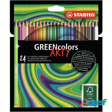 Matita colorata ecosostenibile - greencolors - artyline -