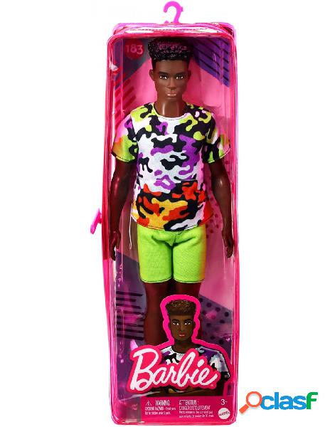 Mattel - barbie ken fashionistas 183 bambola ken con vestiti