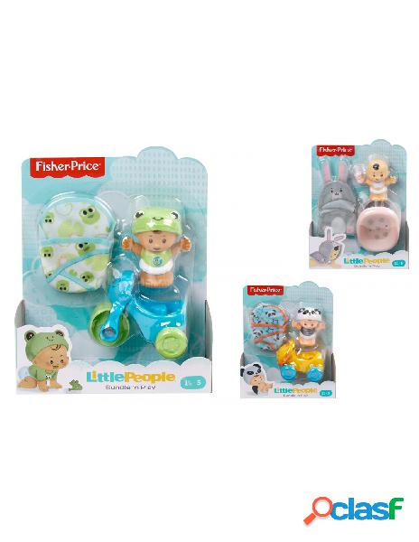 Mattel - little people bebe e passeggino