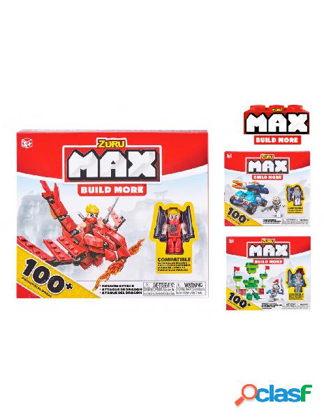 Max build - max costruzioni scatole 100 mattoncini