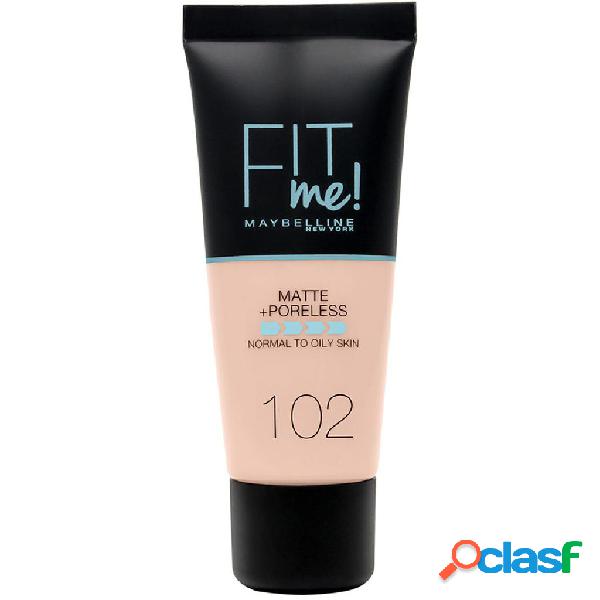 Maybelline fit me matte & poreless - fondotinta coprente