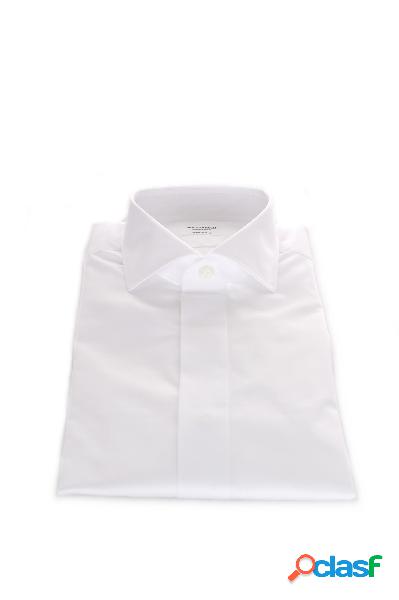 Mazzarelli Camicie Cerimonia Uomo Bianco