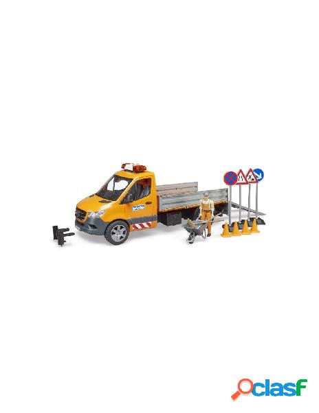 Mb sprinter lavori stradali con personaggio e accessori