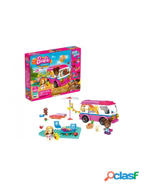 Mega bloks - mega bloks camper sogni di barbie 123 pz