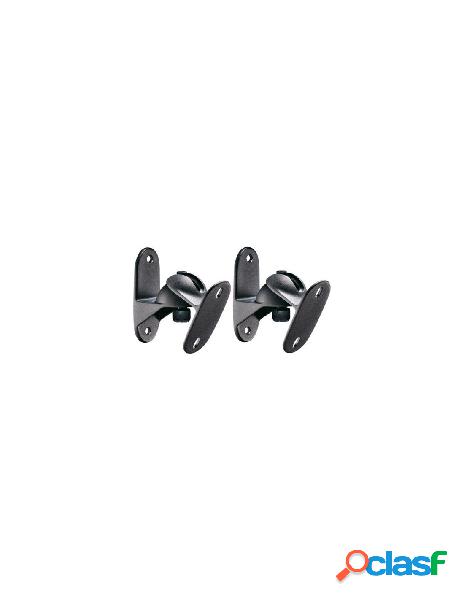 Meliconi - supporto parete per casse meliconi sound 50 black
