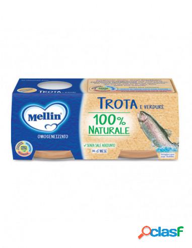 Mellin - Omogeneizzato Trota 2x80g Mellin