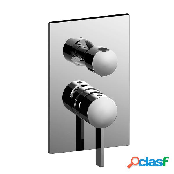 Miscelatore incasso doccia 2 uscite Paffoni Rock con