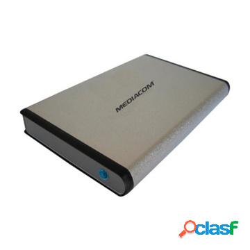 Mobile data bank argento alimentazione usb