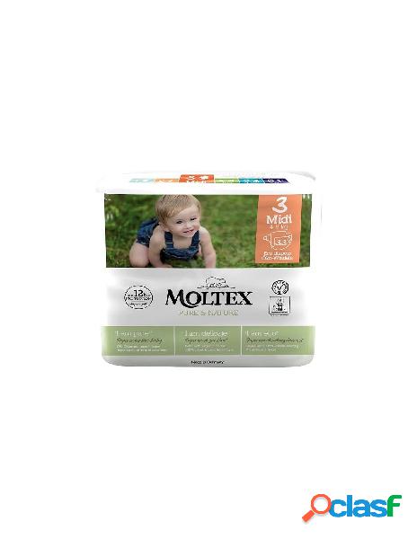 Moltex 3 midi 4-9kg 33pz pure & nature pann.ecologico