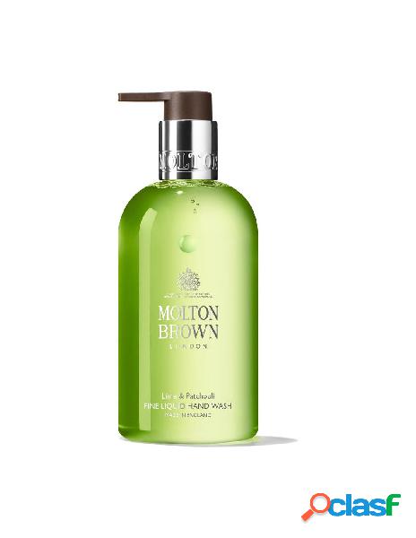 Molton brown - sapone liquido lime & patchouli sapone