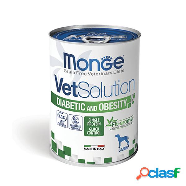 Monge Vet Solution Diet Dog Diabetic and Obesity 400gr