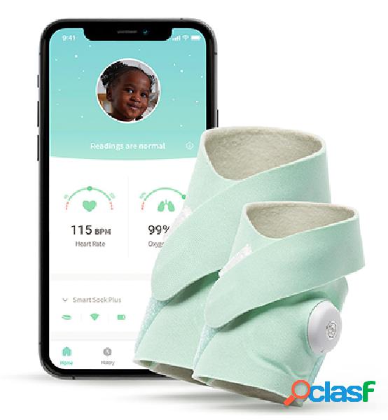 Monitor Baby Owlet Smart Sock Plus 0-5 Anni
