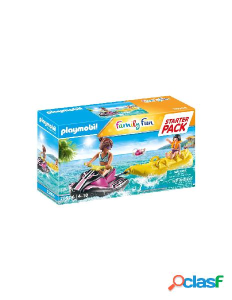 Moto dacqua con banana boat