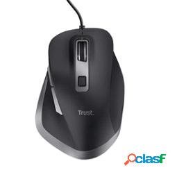 Mouse Fyda - a filo - nero - Trust (unit vendita 1 pz.)