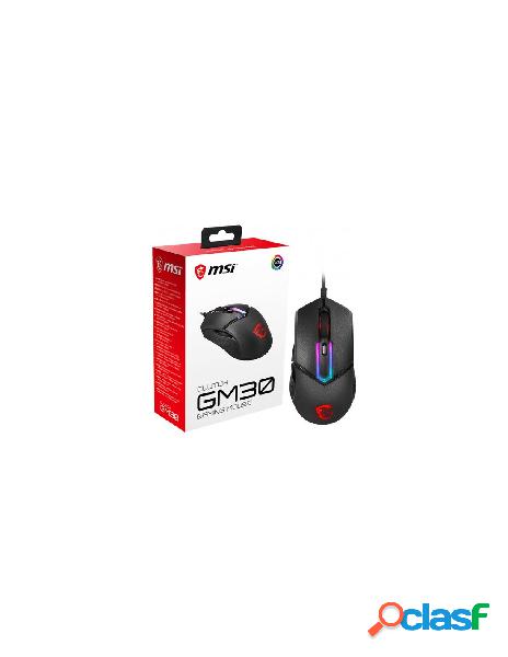 Msi - mouse msi clutch gm30 wired black