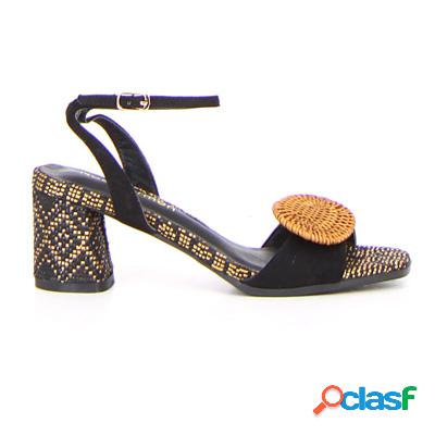 NOA HARMON Sandalo con tacco - nero