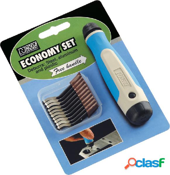 NOGA - Assortimento di sbavatori con 20 lame S10, Numero di