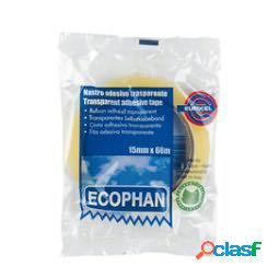 Nastro adesivo Ecophan - 19 mm x 66 mt - in caramella -