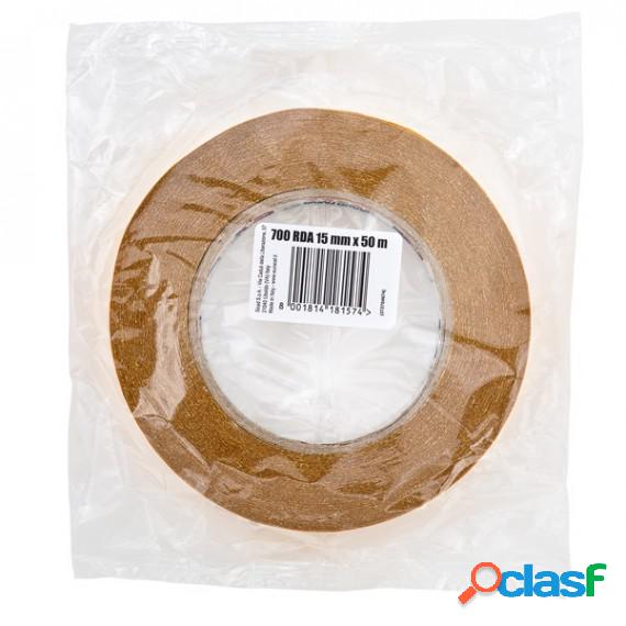 Nastro biadesivo 700RDA - 15 mm x 50 mt - in caramella -