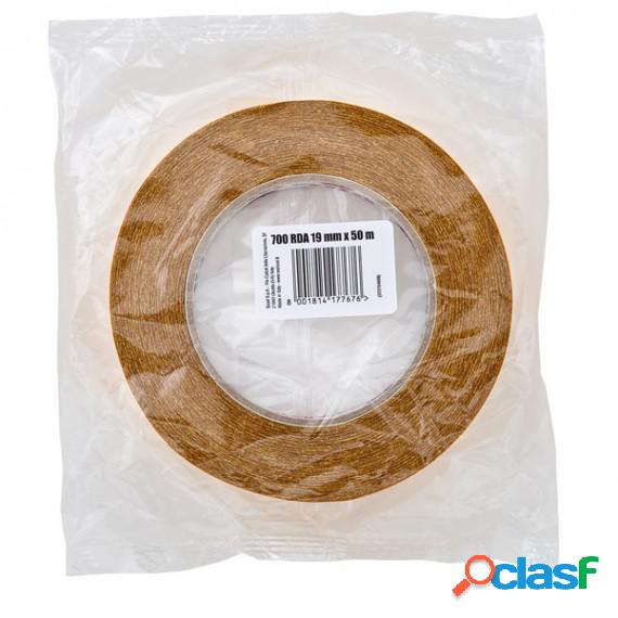 Nastro biadesivo 700RDA - 19 mm x 50 mt - in caramella -