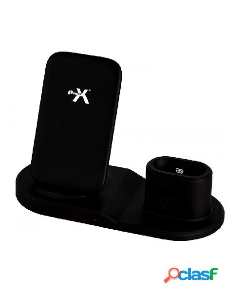 No brand - caricatore wireless 3 in 1 ricarica veloce porta