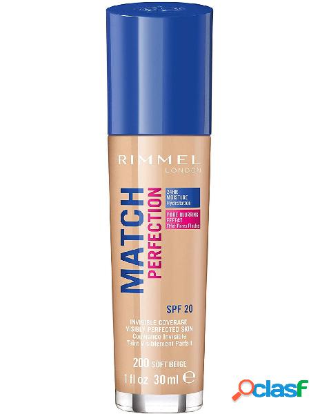 No brand - rimmel fondotinta match perfection 200 soft beige