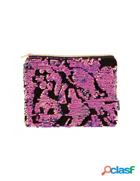 Nobrand - trousse sequin pink fashion angel