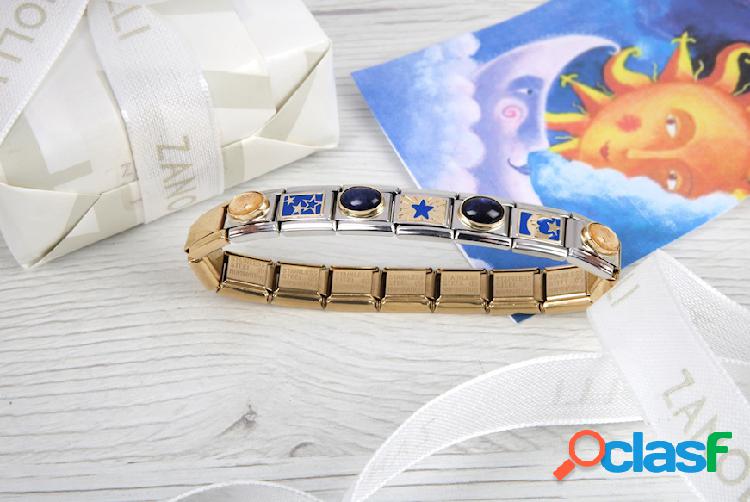 Nomination Bracciale Composable acciaio la forza del sole e