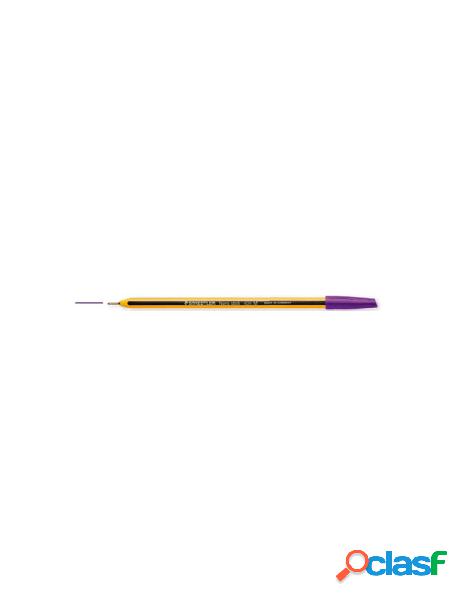Noris stick, penna a sfera viola con lungo puntale in