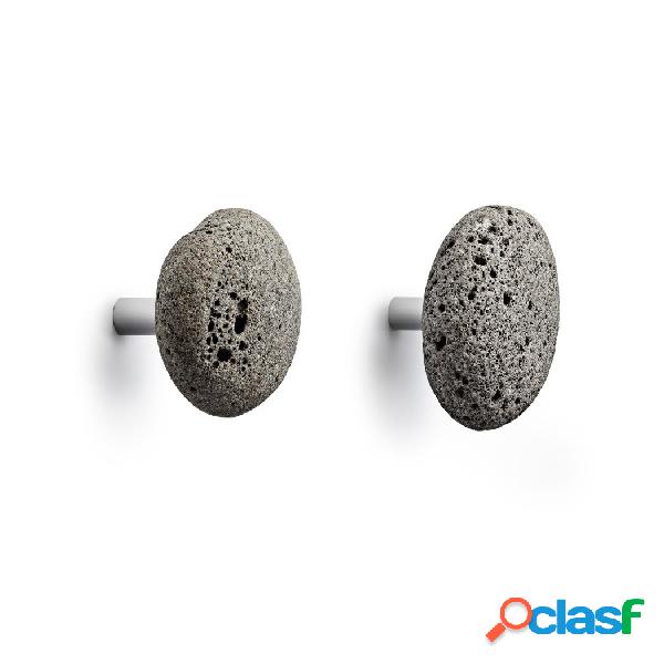 Normann Copenhagen Stone Hooks Set 2 - Appendiabiti