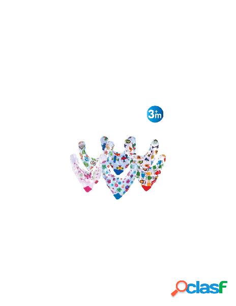 Nuby - bavaglino nuby id4290 bandana con massaggiagengive