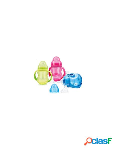 Nuby - biberon nuby id1107 presa facile assortito
