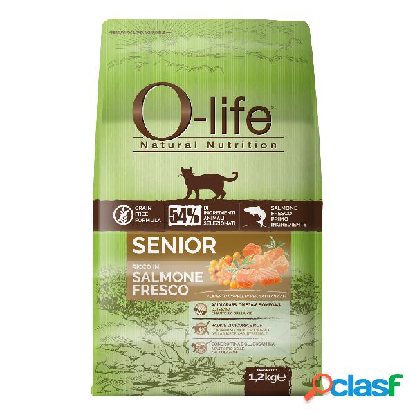 O-Life Cat Senior Salmone 1,2 Kg